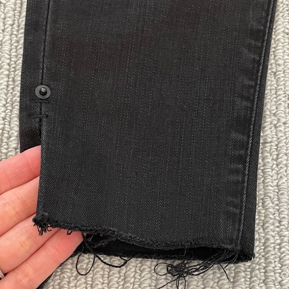 FRAME “Le Skinny de Jeanne” black denim - Picture 4 of 7